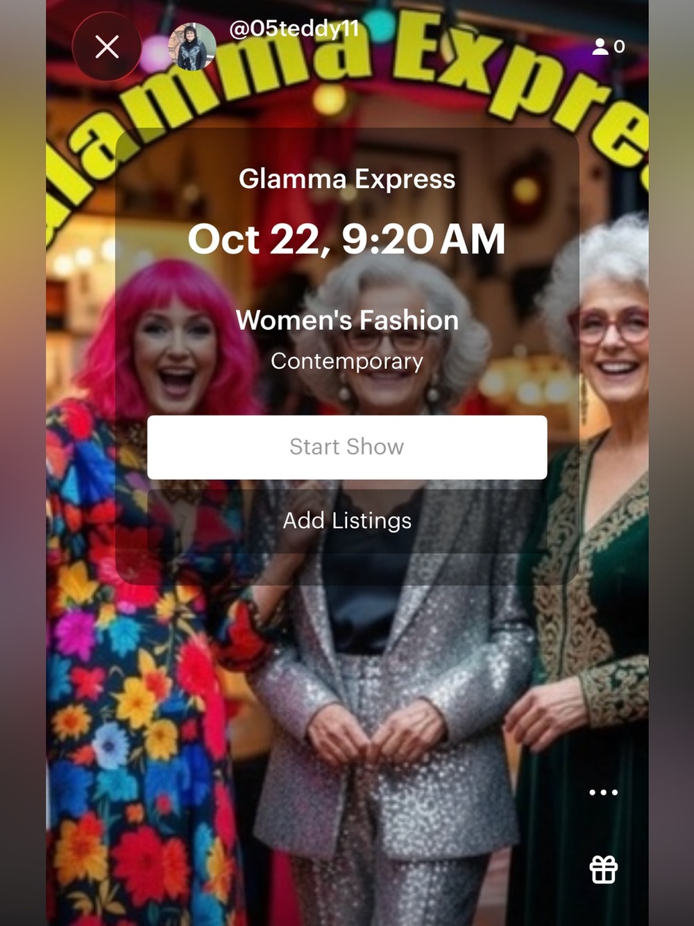 10/22/2026 Glamma Express